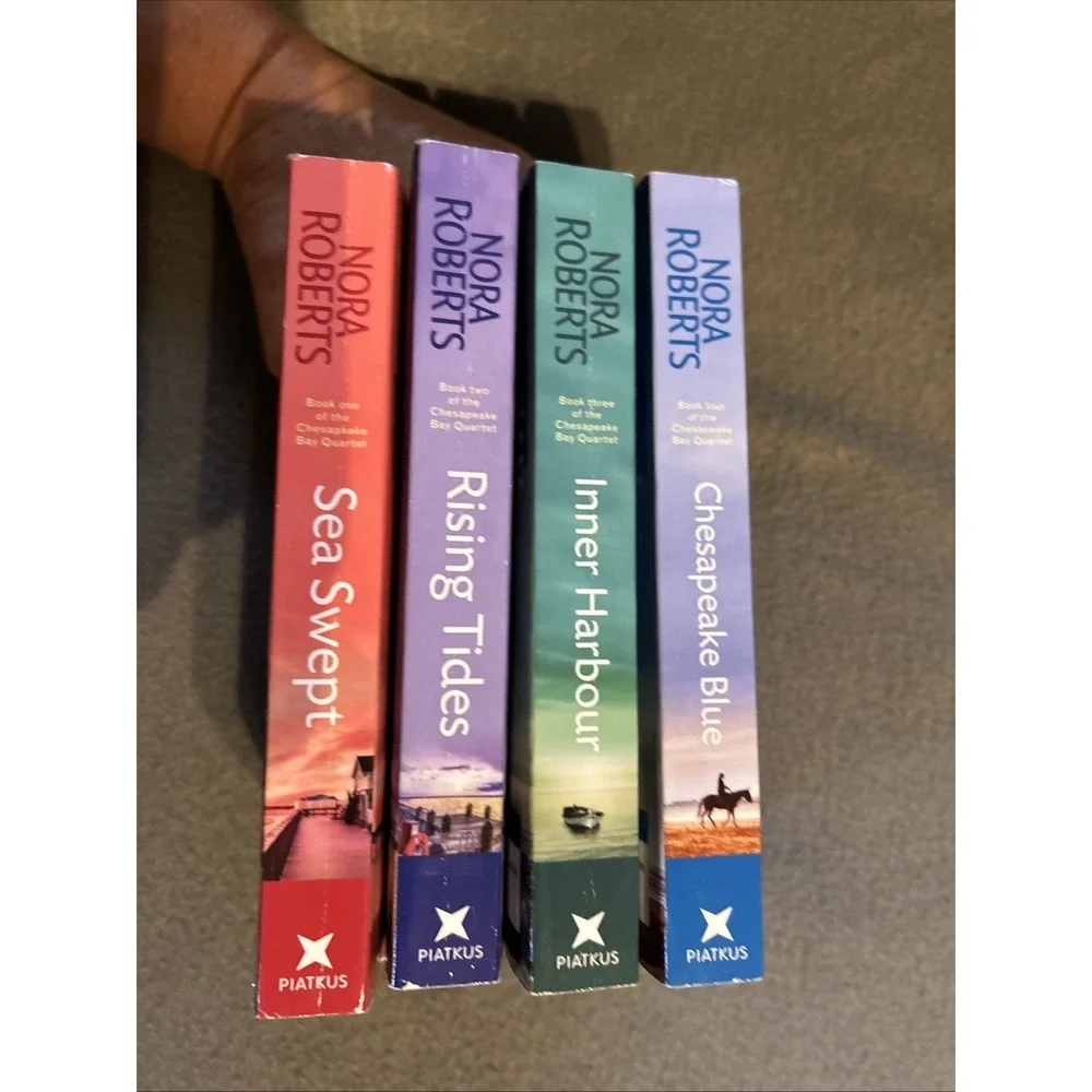 Nora Roberts Chesapeake Bay Quinn Brothers Quartet Sea Swept Rising Tides 2 More